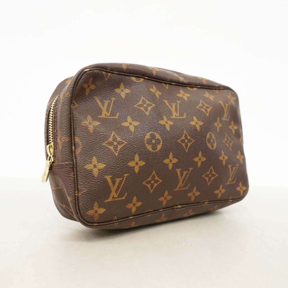 LOUIS VUITTON Brown Monogram Pouch - Picture 2 of 8